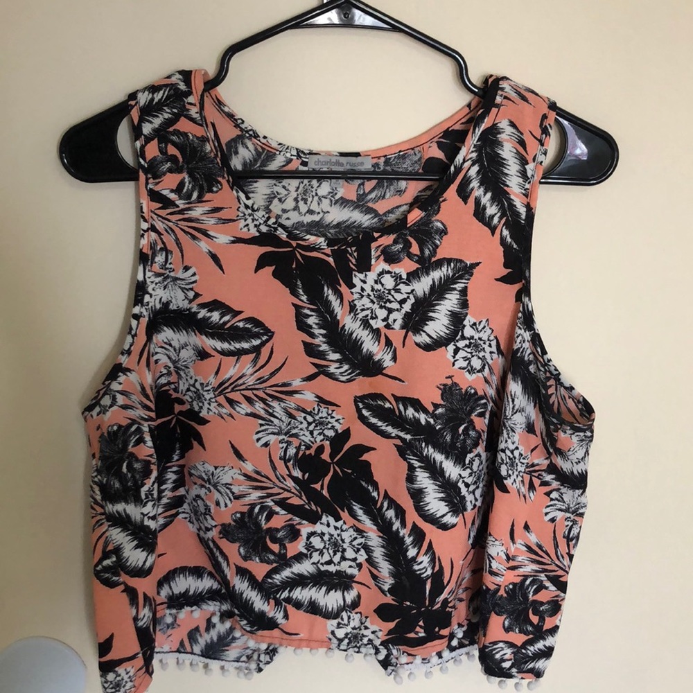 Semi crop top